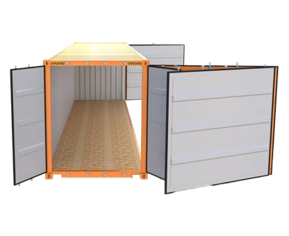 Container con abertura lateral 40pies HC Open Side con 2 puertas